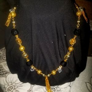 Costume Gold Dress Necklace